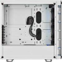 CORSAIR Midi Crystal 465X Tempered Glass Smart Case (W)  ( CC-9011189-WW )