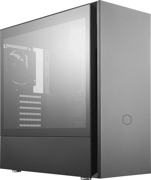 COOLERMASTER Midi Silencio S600 (B) USB 3.2/TG side  ( MCS-S600-KG5N-S00 )