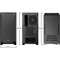 BE QUIET Pure Base 500 Black Window
