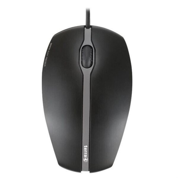 TERRA 2000 Corded Maus schwarz  ( JM-0310SL-2 )