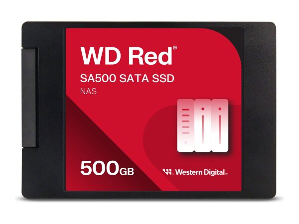 WESTERN DIGITAL RED SSD 500GB  ( WDS500G1R0A )