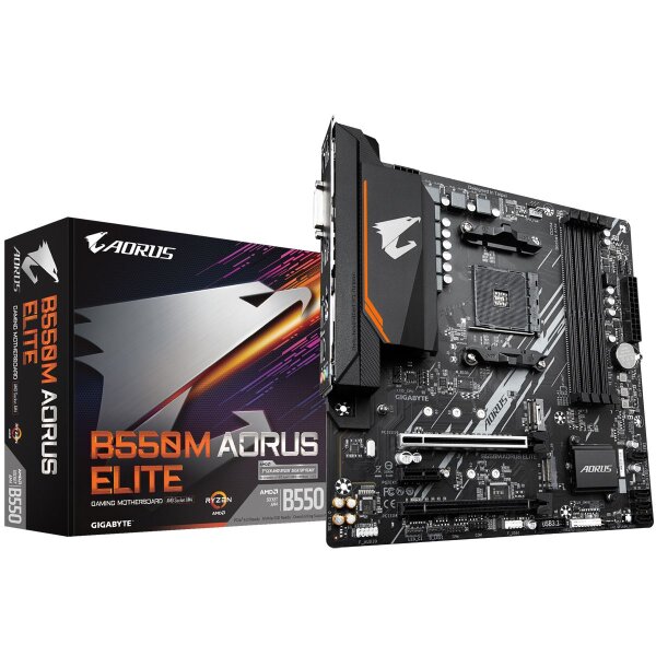 GIGABYTE B550M AORUS ELITE B550 SAM4  ( B550M AORUS ELITE )