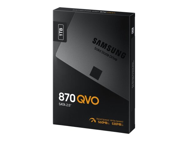 SAMSUNG SSD 870 QVO 1TB  ( MZ-77Q1T0BW )