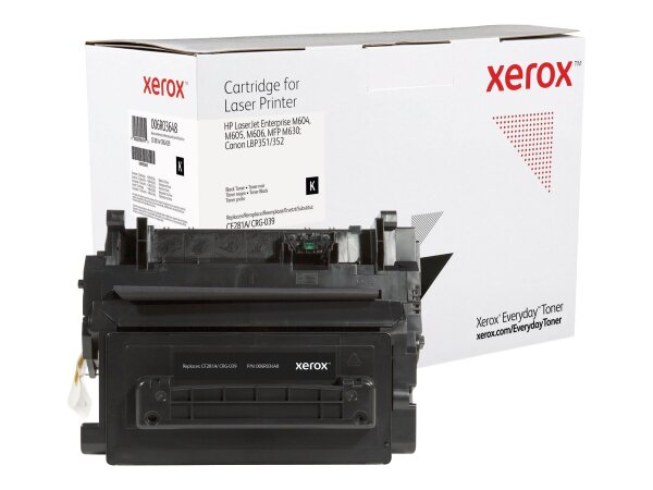 XEROX BLACK TONER CARTRIDGE LIKE HP