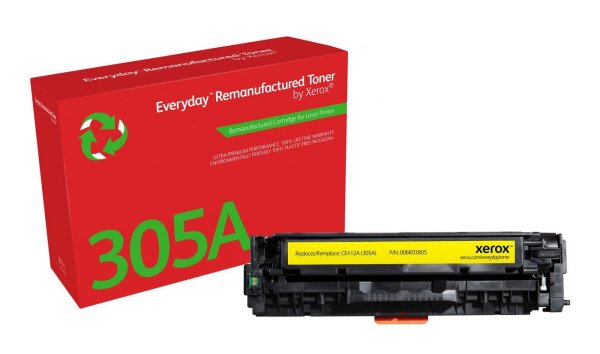 XEROX YELLOW TONER CARTRIDGE LIKE HP