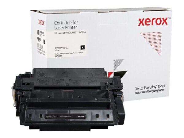 XEROX HIGH YIELD BLACK TONER kompatibel zu HP Q7551X ( 006R03670 )