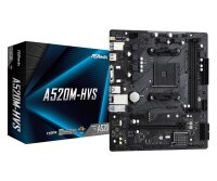 ASROCK MB ASRock A520M-HVS SAM4  ( 90-MXBE60-A0UAYZ )