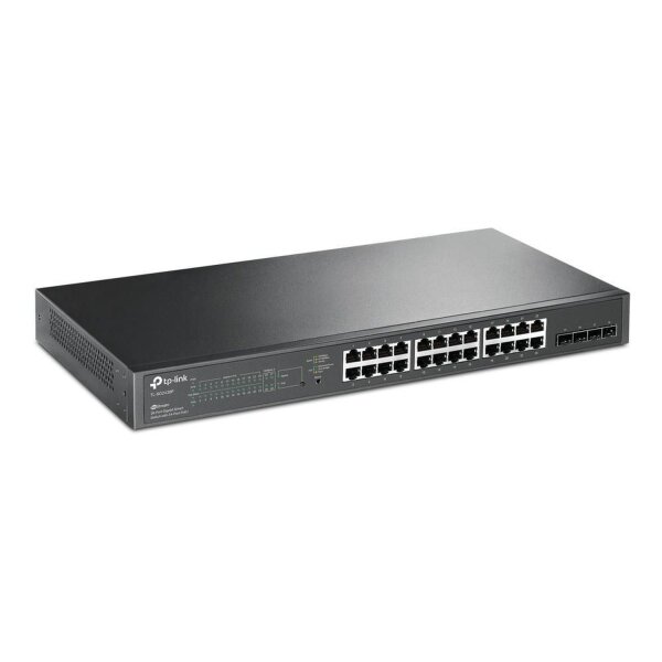 TP-LINK JetStream 28-Port Gigabit Smart Switch with 24-Port PoE+  ( TL-SG2428P )