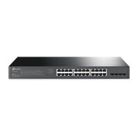 TP-LINK JetStream 28-Port Gigabit Smart Switch with...