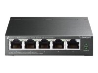 TP-LINK 5-Port Gigabit Easy Smart Switch with 4-Port PoE+...