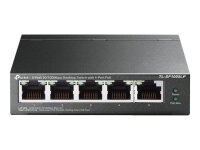 TP-LINK 5-Port 10/100 Mbps Desktop Switch with 4-Port PoE...