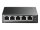 TP-LINK 5-Port 10/100 Mbps Desktop Switch with 4-Port PoE 41 W PoE Power, Deskto  ( TL-SF1005LP )