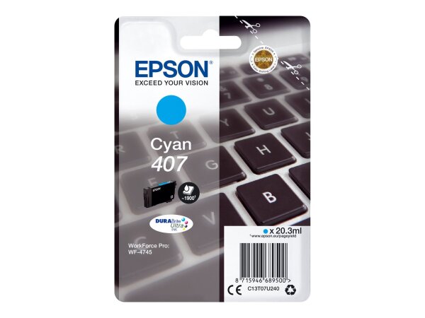 EPSON Tinte cyan  ( C13T07U240 )