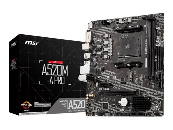 MSI A520M-A PRO SAM4  ( 7C96-001R )