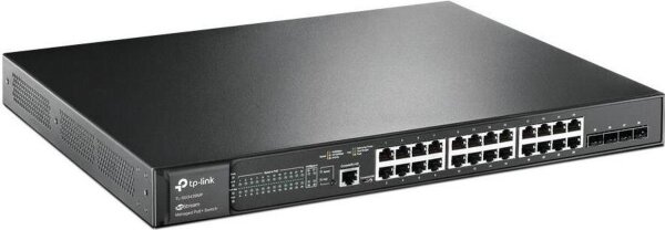 TP-LINK JetStream™ 28-Port Gigabit L2 Managed Switch with 24-Port PoE+  ( TL-SG3428MP )