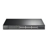 TP-LINK JetStream™ 28-Port Gigabit L2 Managed Switch with 24-Port PoE+  ( TL-SG3428MP )