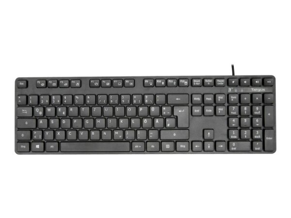 TARGUS USB Kabel Tastatur (DE)  ( AKB30DE )