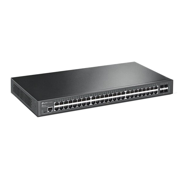 TP-LINK JetStream™ 48-Port Gigabit L2 Managed Switch with 4 Gigabit SFP Slots  ( TL-SG3452 )