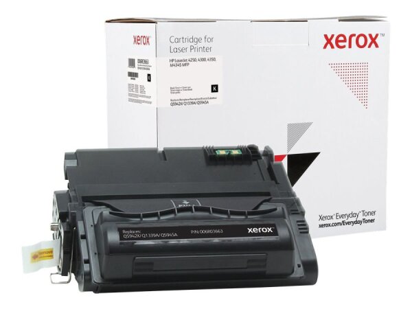 XEROX Everyday - Toner Schwarz - ersetzt HP 42X / 39A / 45A für HP LaserJet 4250 kompatibel zu HP Q1339A, HP Q5942X, HP Q5945A ( 006R03663 )