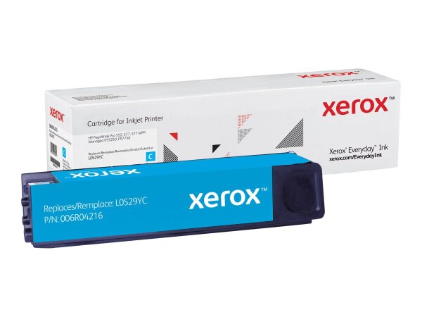 XEROX Everyday - Cyan - kompatibel - Tintenpatrone - für HP PageWide Managed MFP P57750dw, P55250dw