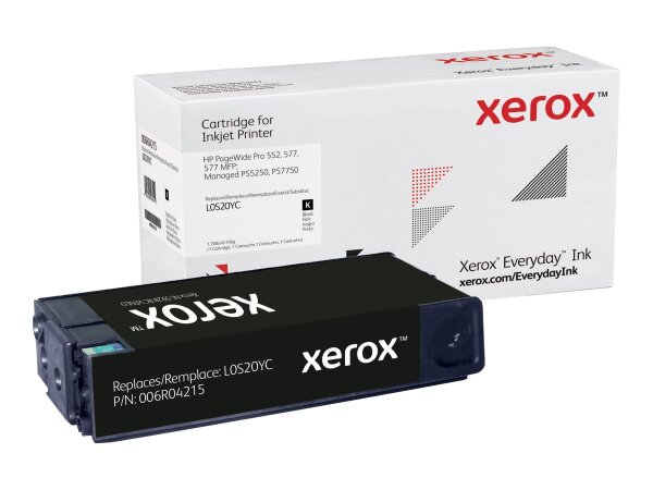 XEROX Everyday - Schwarz - kompatibel - Tintenpatrone - für HP PageWide Managed MFP P57750dw, P55250