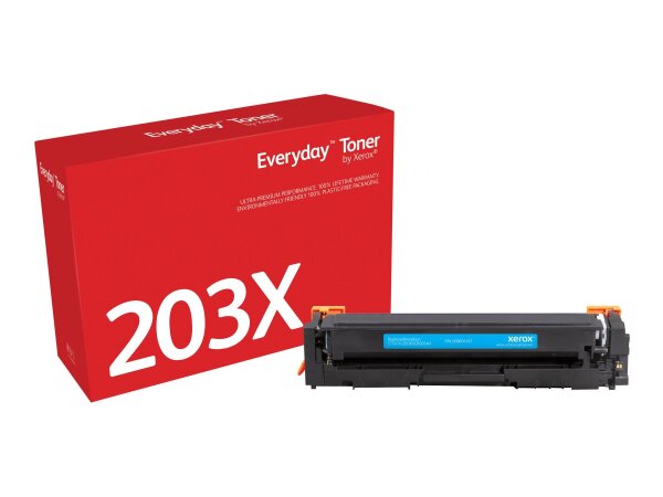 XEROX Everyday - Toner High Yield Cyan - ersetzt HP 203X and Canon CRG-054HC für HP Color LaserJet P