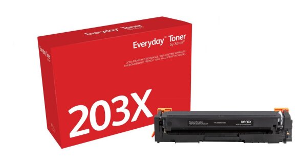 XEROX Everyday - Toner High Yield Schwarz - ersetzt HP 203X and Canon CRG-054HBK für HP Color LaserJ