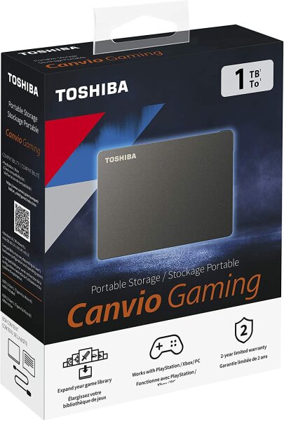 TOSHIBA Canvio Gaming 1TB  ( HDTX110EK3AA )