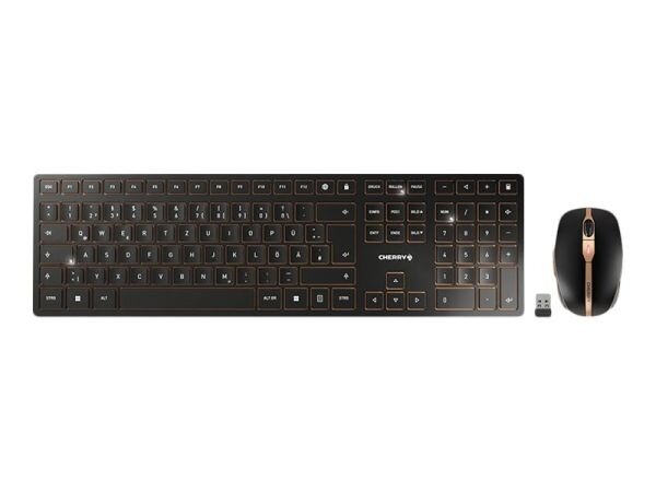 CHERRY DW 9100 SLIM DE Layout bronze/schwarz  ( JD-9100DE-2 )