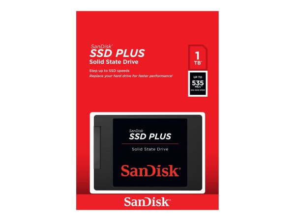 SANDISK SSD Plus 1TB  ( SDSSDA-1T00-G27 )