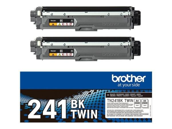 BROTHER Toner/TN241BKTWIN Black 2x2500p
