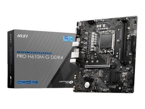 MSI PRO H610M-G DDR4 S1700  ( 7D46-009R )