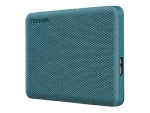 TOSHIBA Canvio Advance Green 2020 1TB  ( HDTCA10EG3AA )