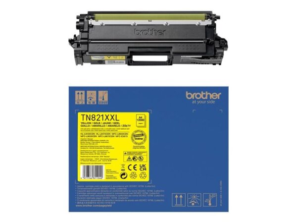 BROTHER TN-821XXLM Ultra High Yield Magenta Toner Cartridge for EC Prints 12000 pages