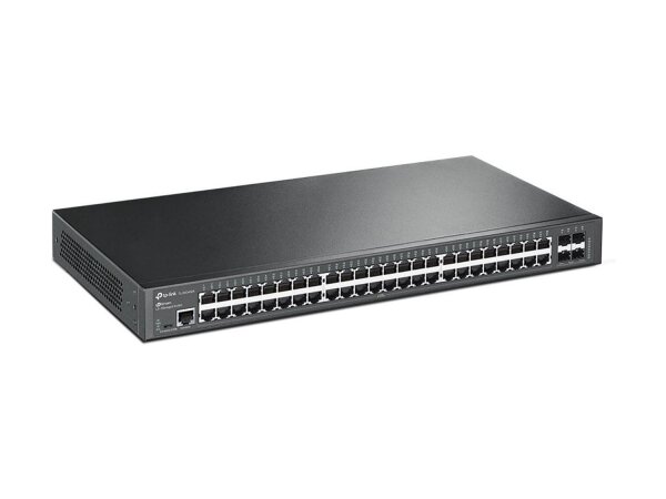 TP-LINK JetStream™ 48-Port Gigabit L2+ Managed Switch with 4 10GE SFP+ Slots  ( TL-SG3452X )