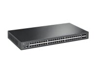 TP-LINK JetStream™ 48-Port Gigabit L2+ Managed Switch with 4 10GE SFP+ Slots  ( TL-SG3452X )