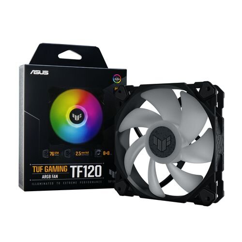ASUS TUF GAMING TF120 ARGB Gehäuselüfter, 120 mm, PWM  ( 90DA0030-B09000 )