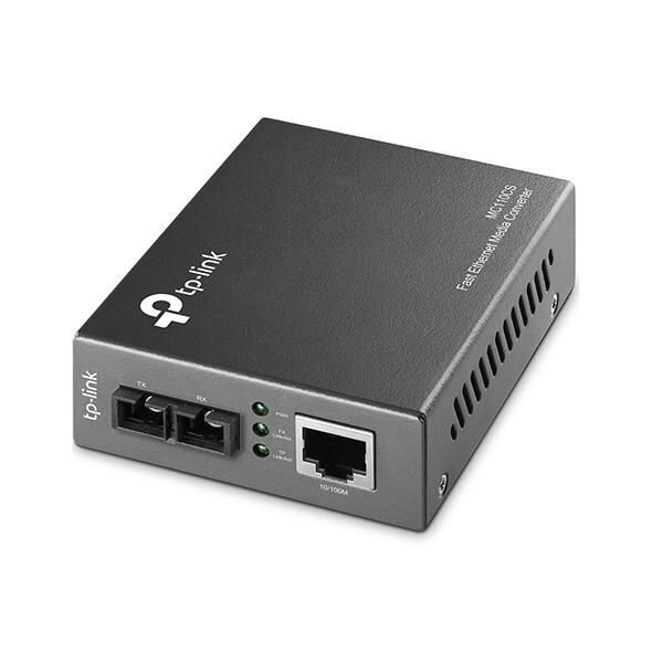 TP-LINK Omada 10/100 Mbps RJ45 to 100 Mbps Single-mode SC Fiber Converter