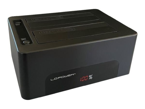 LC-Power LC-DOCK-U3-V Speicherlaufwerk-Docking-Station USB 3.2 Gen 1 (3.1 Gen 1)  ( LC-DOCK-U3-V )