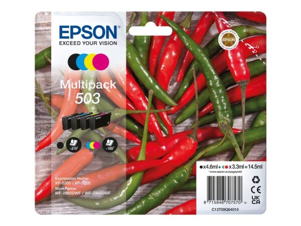 EPSON Tinte Multip.    1x4.6/3x3.3ml