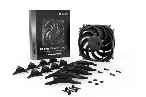 BE QUIET Lüfter 120*120*25  SilentWings Pro 4  ( BL098 )