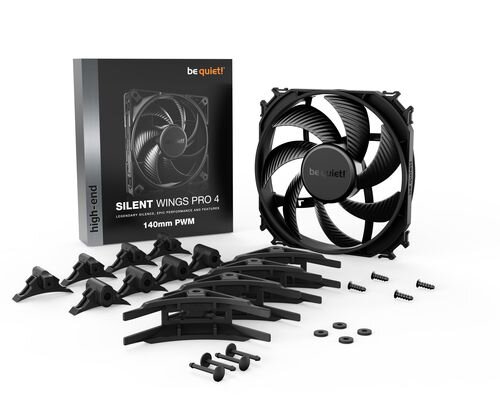BE QUIET Lüfter 140*140*25  SilentWings Pro 4  ( BL099 )