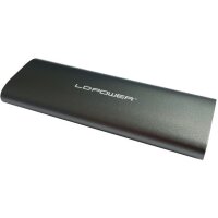 LC-POWER SSD-Gehäuse für M2 SSD (NVMe &...