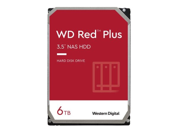 WESTERN DIGITAL Red Plus 6TB  ( WD60EFPX )