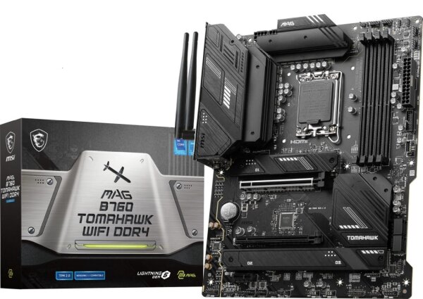 MSI MAG B760 TOMAHAWK WIFI DDR4 S1700  ( 7D96-001R )