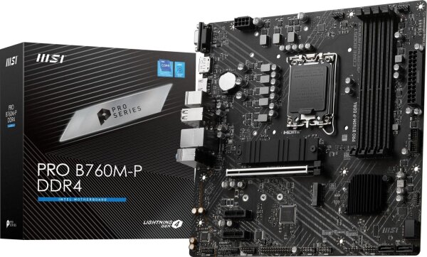 MSI PRO B760M-P DDR4 S1700  ( 7E02-001R )