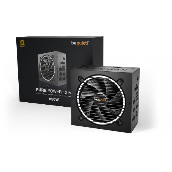 BE QUIET Netzteil PURE POWER 12 M 850W  ( BN344 )