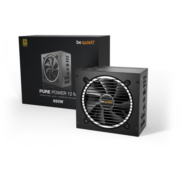 BE QUIET Netzteil PURE POWER 12 M 650W  ( BN342 )