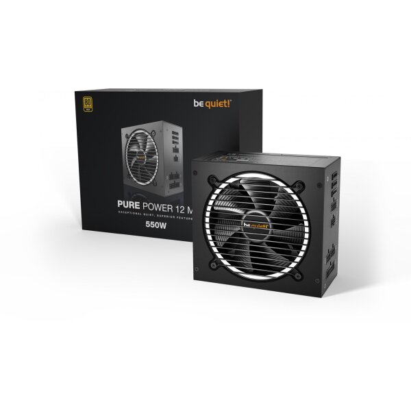 BE QUIET Netzteil PURE POWER 12 M 550W  ( BN341 )