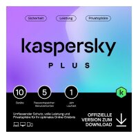 KASPERSKY LAB Kaspersky Plus (10 Devices - 1 Year) ESD  (...